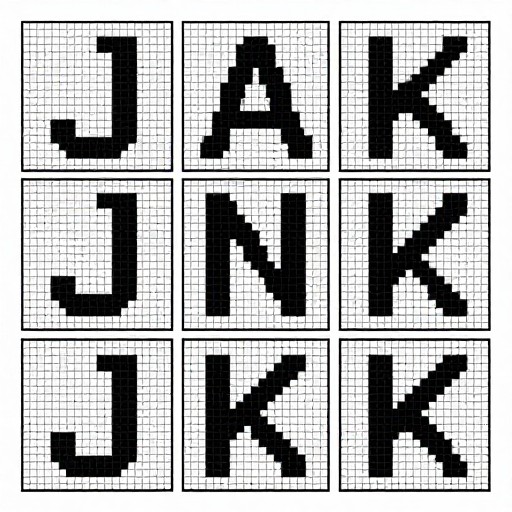 JACK MINIMAL - Block Letters