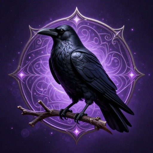 RAVEN DARK - Fantasy Emblem
