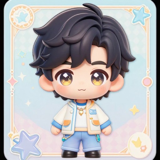 CARD ILLUSTRATION - Chibi Idol