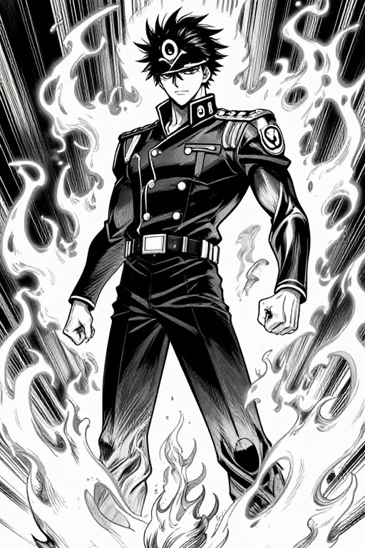 CAPTAIN RANK - Manga Panel