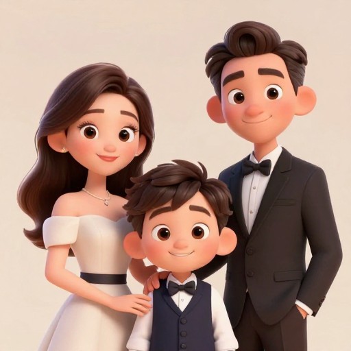 FORMAL PORTRAIT - Cartoon Style