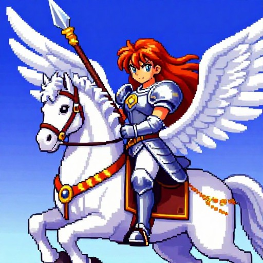PEGASUS RIDER - GBA Portrait