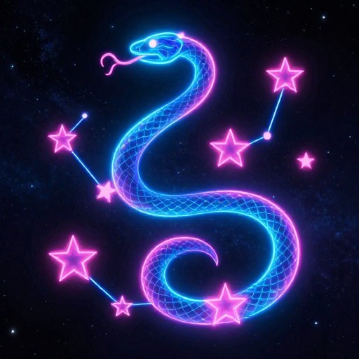 CELESTIAL SERPENT - Neon Sky