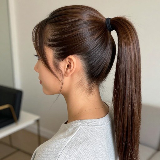 SLEEK PONYTAIL - Casual