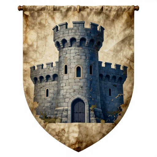 TOWER FORTRESS - Aged Medieval