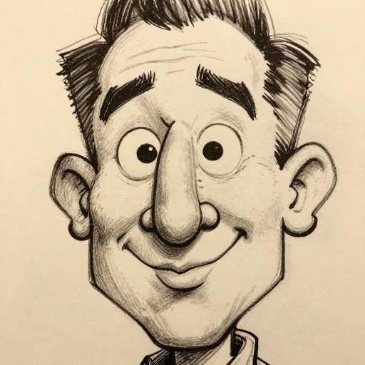 CARTOON NOSE - Classic Hand-Drawn