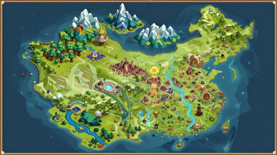 FANTASY WORLD - Isometric