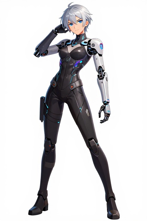 CYBER ANDROID - Anime Style