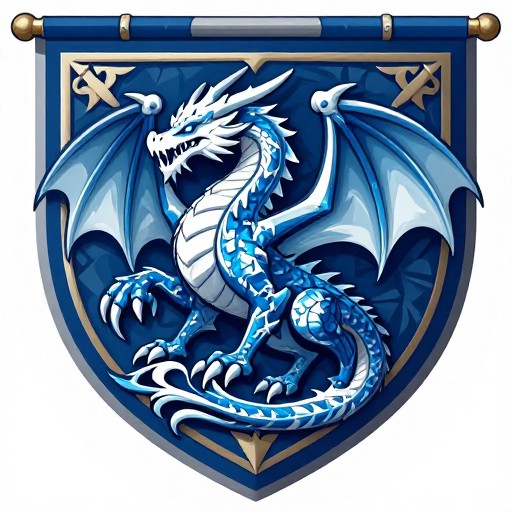 ICE WYVERN - Heraldic Sigil
