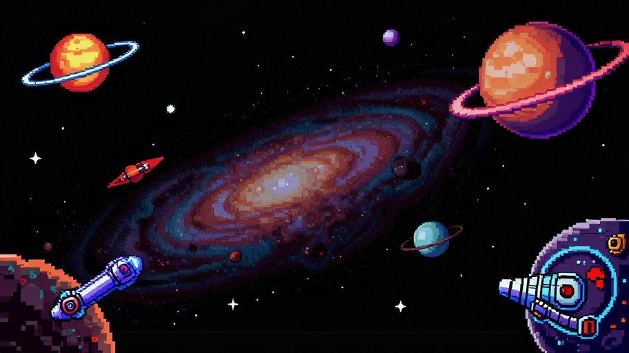 SPACE ODYSSEY - Pixel Art