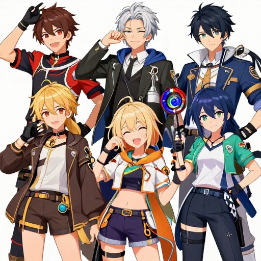 TEAM WHEEL - Gacha Club