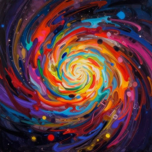 ABSTRACT SWIRL - Fantasy Art