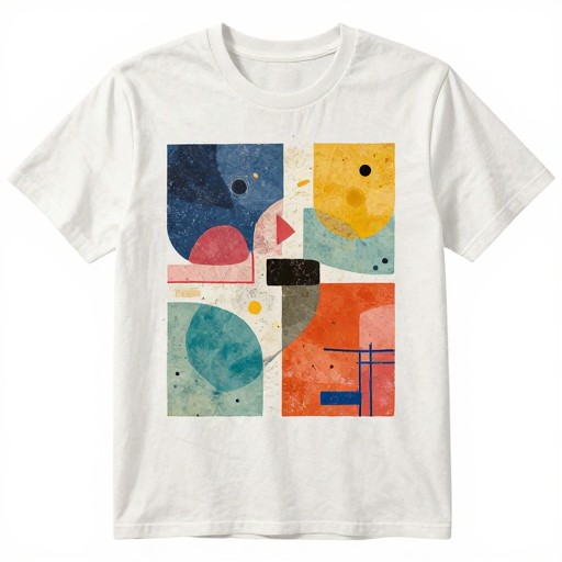 ABSTRACT ART - Vintage Distressed