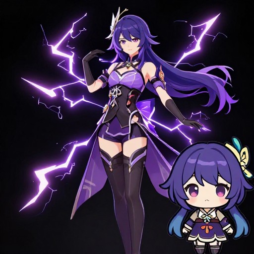 ELECTRO SUPPORT - Chibi Style