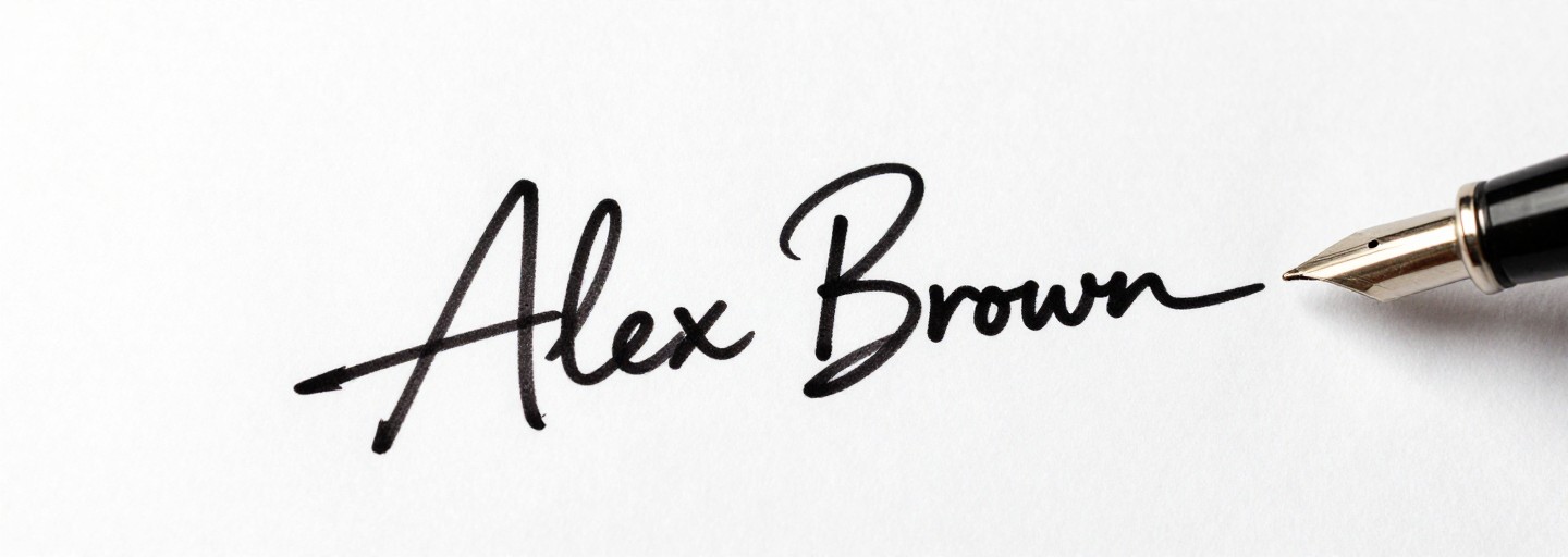 MODERN ALEX - Cursive