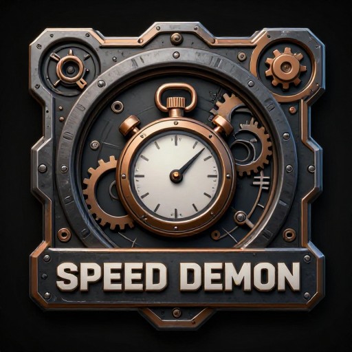SPEED DEMON - Steam Badge