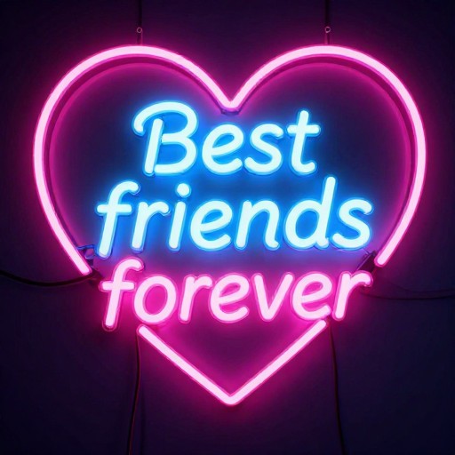 BEST FRIENDS - Neon Glow