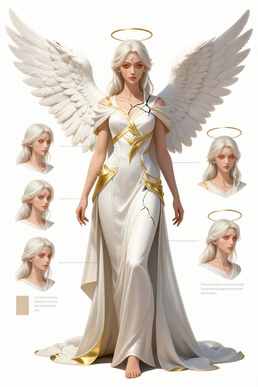 FALLEN ANGEL - Reference Sheet