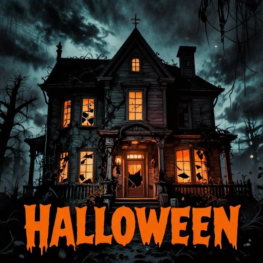 HAUNTED MANSION - Retro Poster