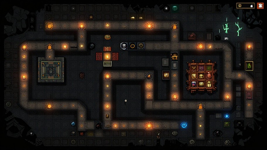 DUNGEON CRAWL - Top-Down Tile