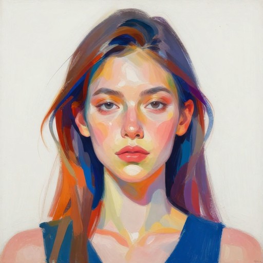 MODERN PORTRAIT - Artistic Paint