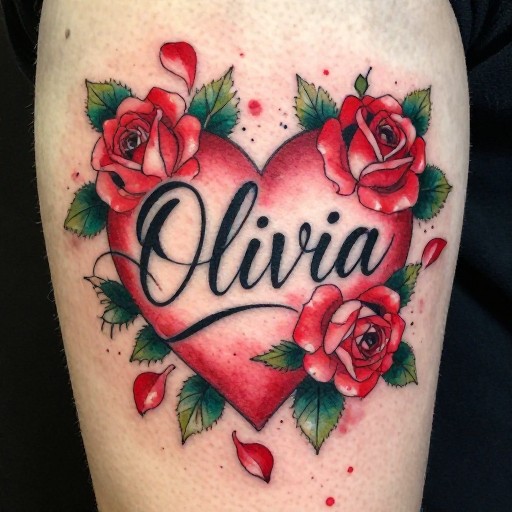 FLORAL ROSES - Watercolor