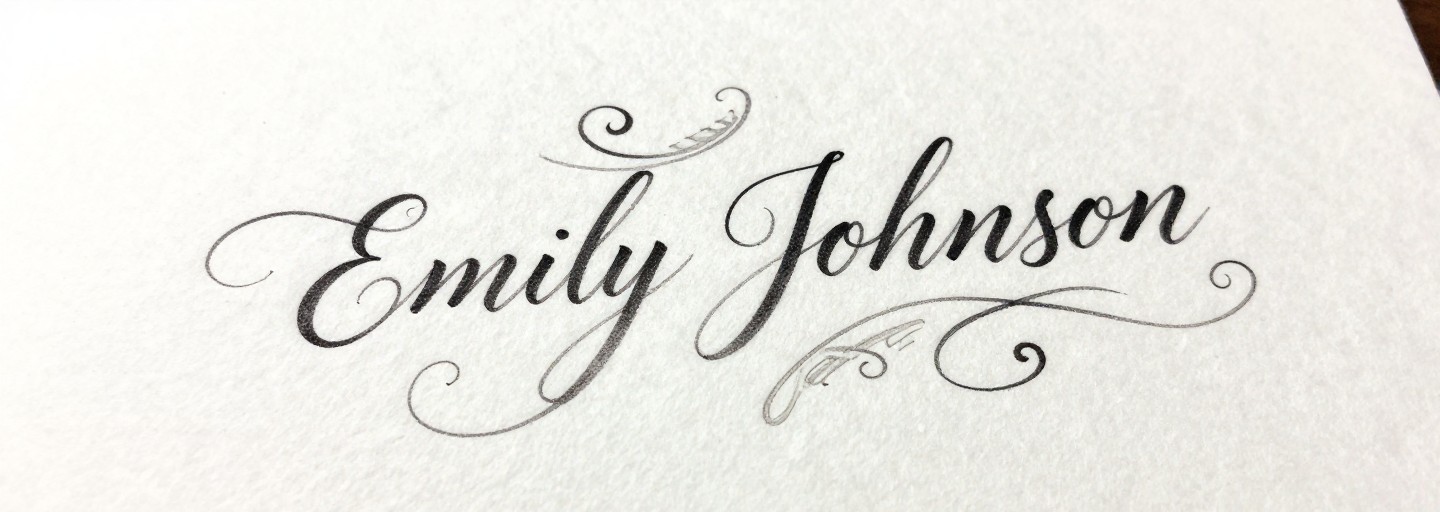 ELEGANT EMILY - Calligraphy