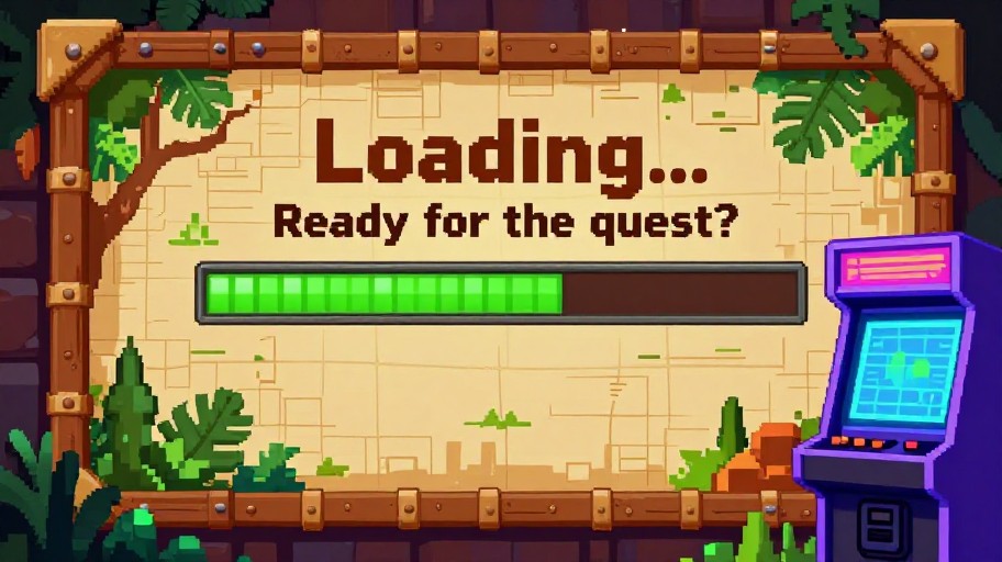 TREASURE QUEST - Retro Arcade