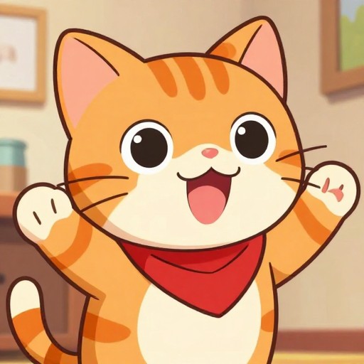 FRIENDLY TABBY - Cartoonish