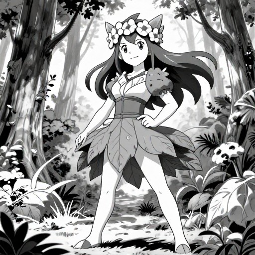 GRASS FERN - Manga Style
