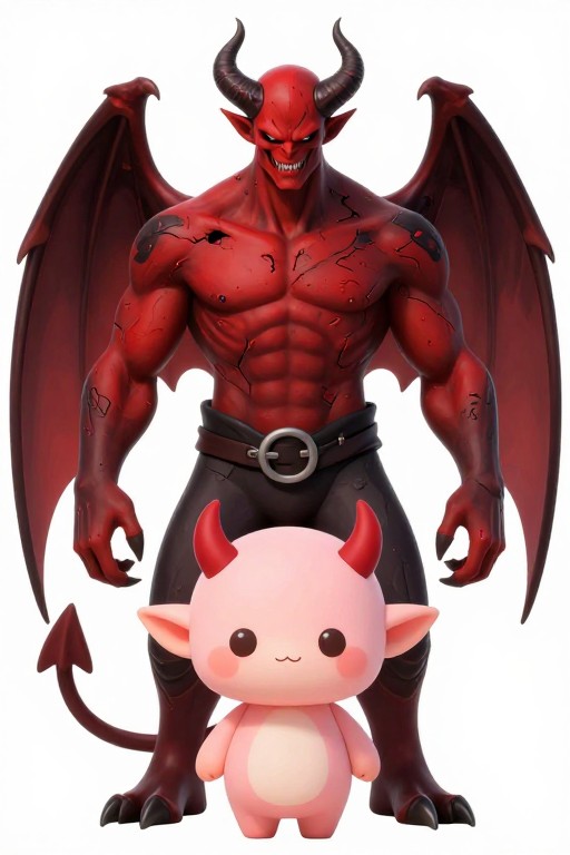 DEMON WARRIOR - Chibi Hell