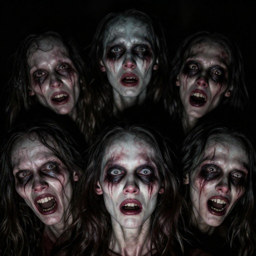 CREEPY FACES - Nightmare Fuel