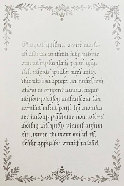 SECRET MESSAGE - Elven Script