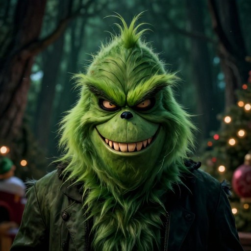 PARTY INVITE - Sinister Grinch