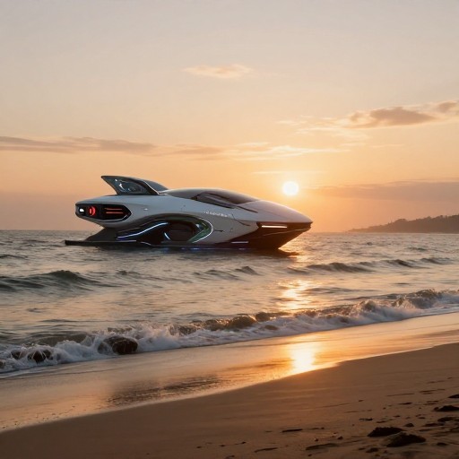 SUNSET BEACH - Sci-Fi