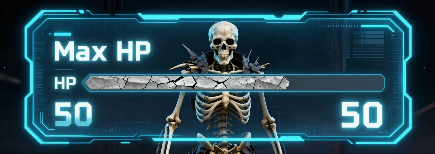 SKELETON WARRIOR - Sci-Fi HUD