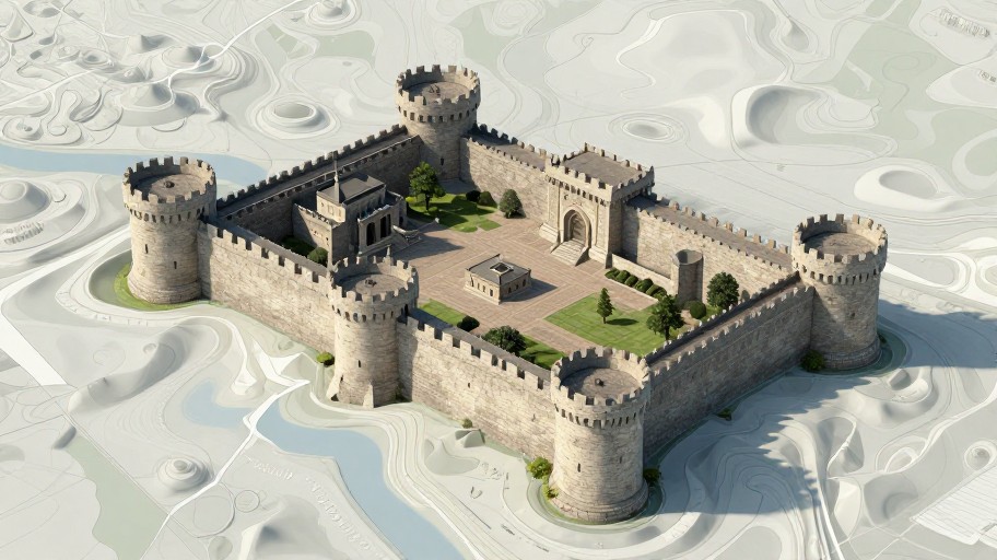 CASTLE FORTRESS - Modern Atlas