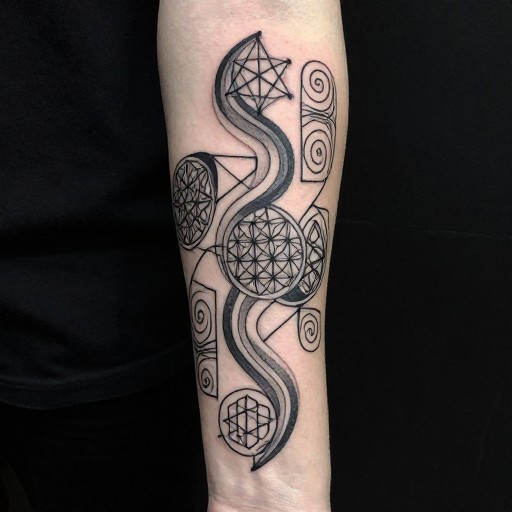 FOREARM SLEEVE - Sacred Geometry