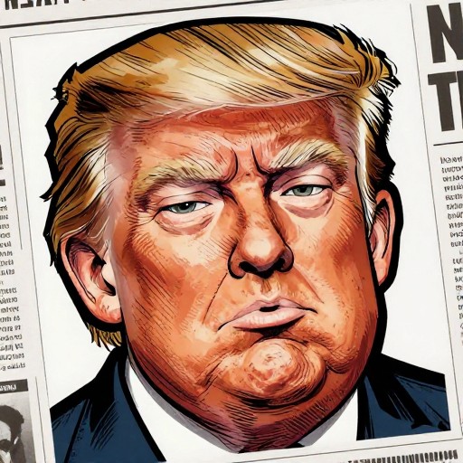 BOLD FEATURES - Editorial Cartoon