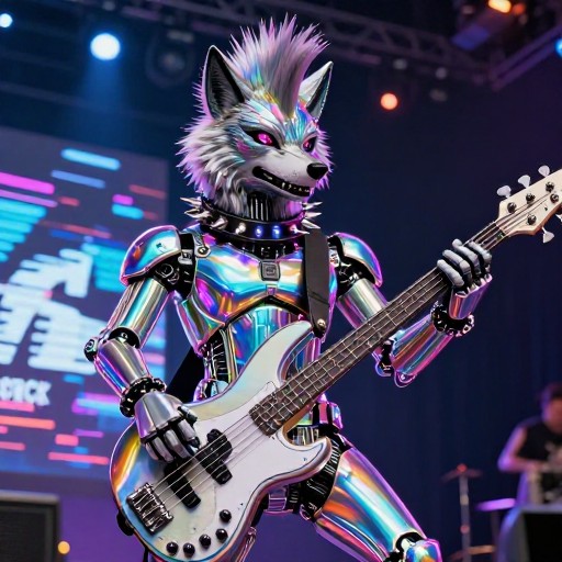 WOLF BASSIST - Holographic