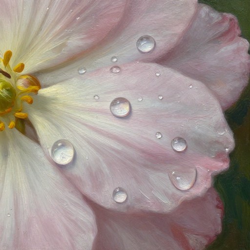 NATURE MACRO - Oil Painting