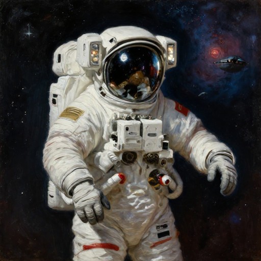 SPACE ADVENTURE - Painterly