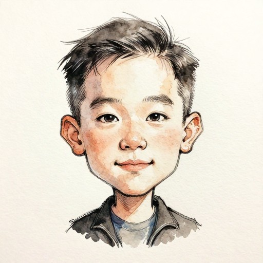 SOFT PORTRAIT - Classic Hand-Drawn