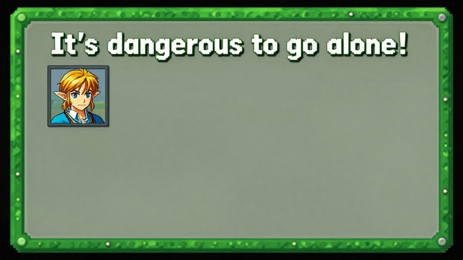 ZELDA MESSAGE - Visual Novel