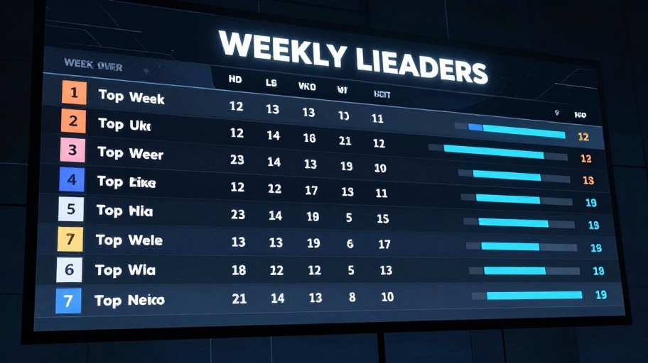 WEEKLY LEADERS - Digital Display