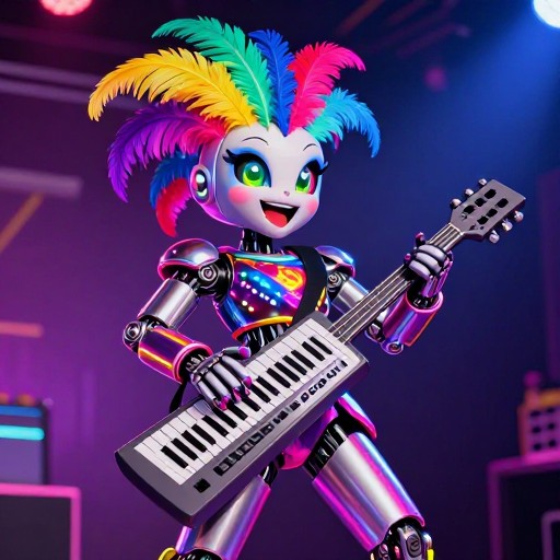 CHICA KEYTAR - Glamrock