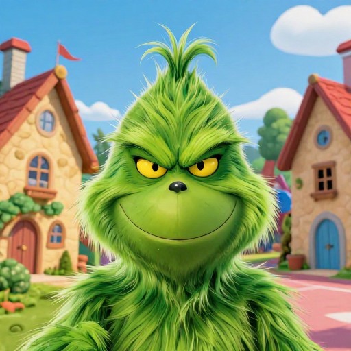 WHOVILLE SELFIE - Classic Grinch