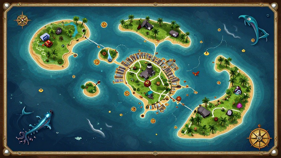 PIRATE ISLANDS - Isometric