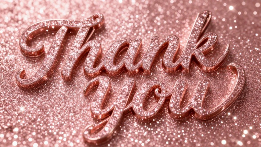 THANK YOU - Classic Sparkle