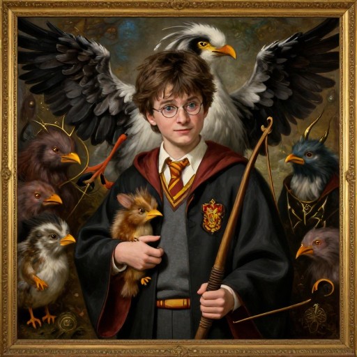 MAGICAL CREATURES - Wizarding Portrait